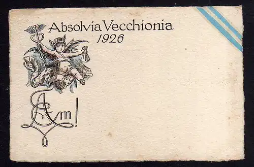 92595 AK Absolvia Vecchionia München 1926 Studentika