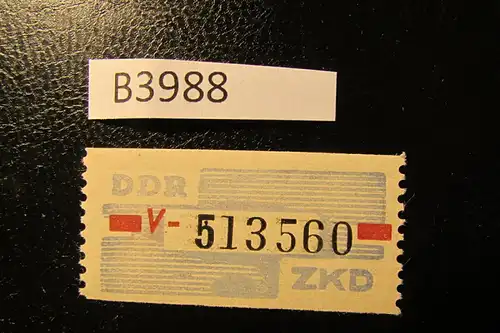 B3988 DDR ZKD B 28 V ** Original postfrisch