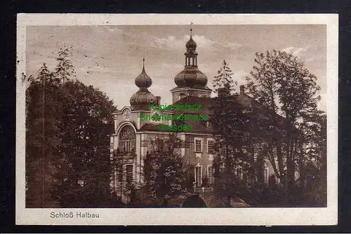 127120 AK Schloß Halbau 1922 Ilowa