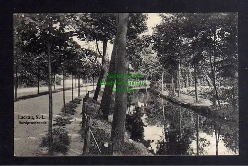 127035 AK Luckau N.-L. Nordpromenade 1914