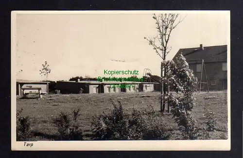 131363 AK Tarp Schleswig-Holstein Fotokarte 1963 Ferienlager Spielplatz Rutsche