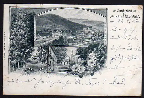 70402 AK Jordanbad bei Biberach an der Riß 1902