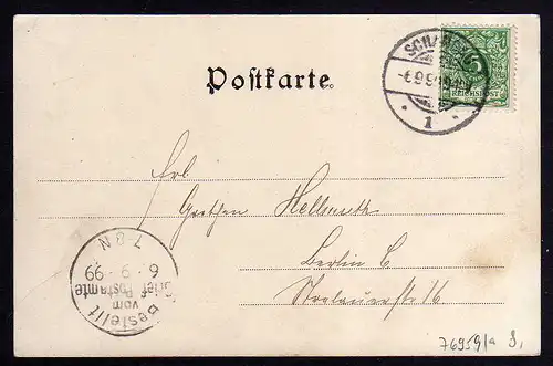 76959 AK Pirna 1899 Dampfer Austria