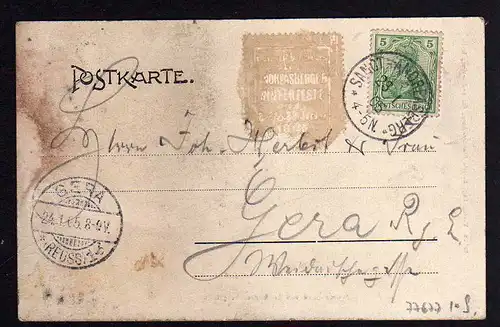 77677 AK Sankt Andreasberg 1905 Stadtwappen Löwen