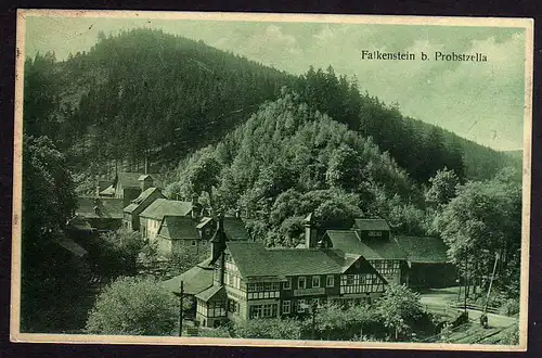 76645 AK Falkenstein b. Probstzella 1926 Brauerei  Gasttätte