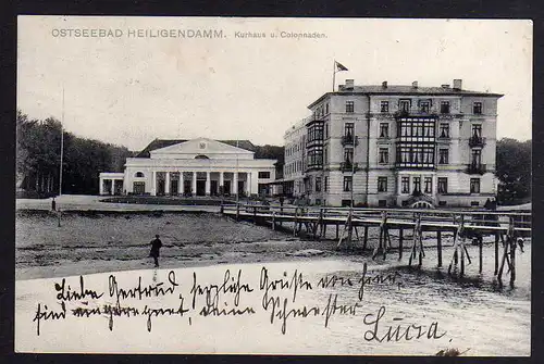 87905 AK Heiligendamm Curhaus Colonaden 1906