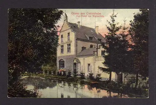 97733 AK Cottenheim Kottenheim Kur Hotel zur Waldmühle 1907