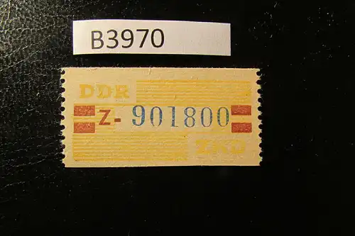 B3970 DDR ZKD B 25 Z ** ND postfrisch