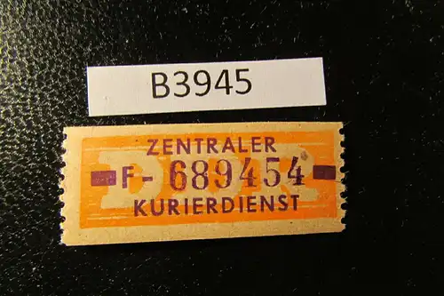 B3945 DDR ZKD B 22 F ** Original postfrisch