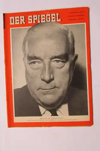 Der Spiegel 1956 10. Jahrgang Nr. 38 Suez Vermittler Robert Gordon Menzies Makle