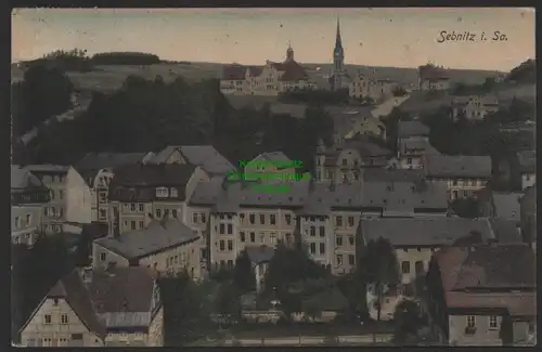 151607 AK Sebnitz i. Sa. 1920 Panorama