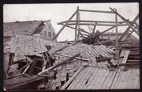 28941 AK Chemnitz Sturm Katastrophe 27. Mai 1916