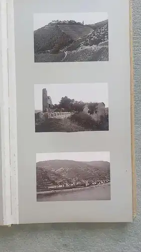 Album Friedrichroda Münster am Stein 50 eingeklebte Fotos speziell angefertigter