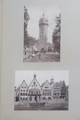 Album Friedrichroda Münster am Stein 50 eingeklebte Fotos speziell angefertigter