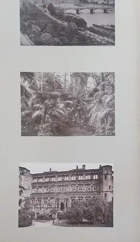 Album Friedrichroda Münster am Stein 50 eingeklebte Fotos speziell angefertigter