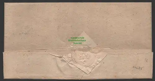 B-14685 Faltbrief Winterberg 1847 nach Wienerneustadt Justizsache