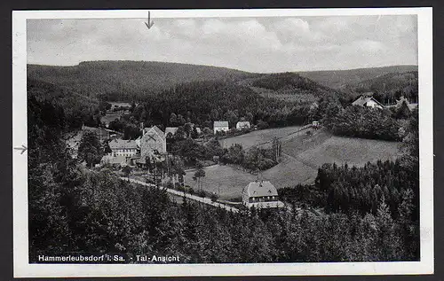 35277 AK Hammerleubsdorf Sa. Tal Ansicht 1939 Eppendorf