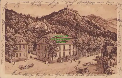 155574 AK Kynau Schlesiertal 1926 Schlossbrauerei u. Hotel zur Kynsburg