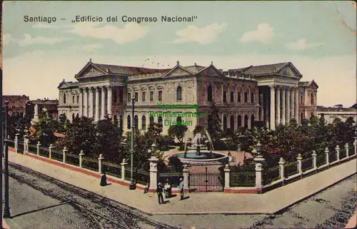 152328 AK Santiago de Chile Edifico del Congreso Nacional Nationalkongress 1920