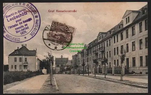 148861 AK Leobschütz 1922 Glubczyce Graf Haeselerstraße