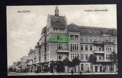 129529 AK Neuruppin Neu-Ruppin 1910 Friedrich Wilhelmstraße