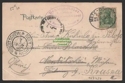 154437 AK Cochem Kochem an der Mosel 1905