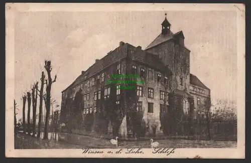 154358 AK Winsen an der Luhe Schloß 1918