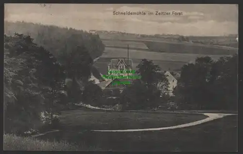 154248 AK Schneidemühle im Zeitzer Forst Haynsburg 1910
