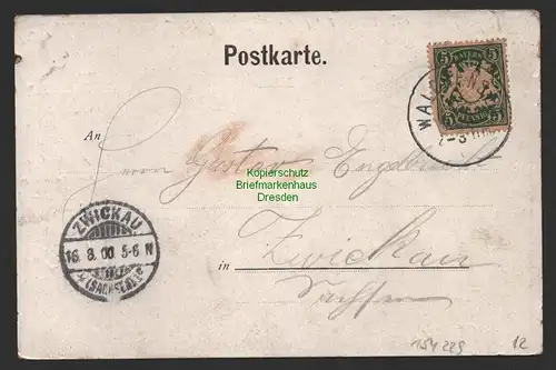 154229 AK Walchensee Gasthaus 1900
