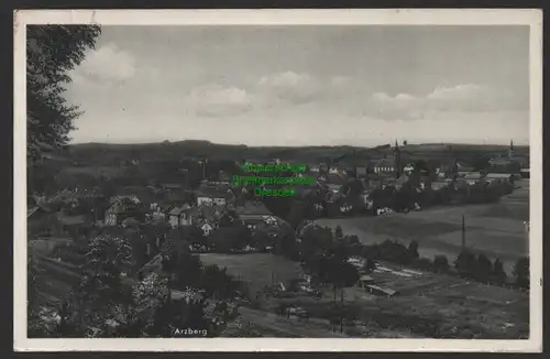 154193 AK Arzberg Oberfranken Landkreis Wunsiedel Bayern Panorama um 1940