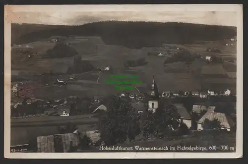 154183 AK Warmensteinach im Fichtelgebirge 1939