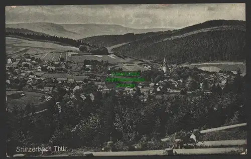 154155 AK Stützerbach Thür. 1907 1909 Panorama