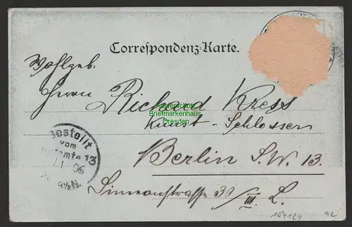 154124 AK Kasperske Hory Bergreichenstein 1906