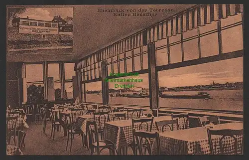 154105 AK Rodenkirchen bei Köln 1928 Cafe restaurant zur schönen Aussicht Jean