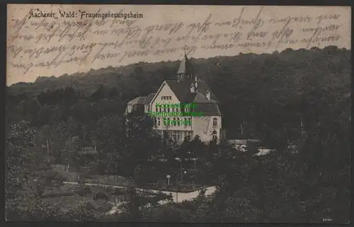 154104 AK Aachener Wald Aachen 1924 Frauengenesungsheim