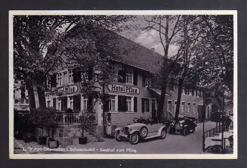 130003 AK Ottenhöfen im Schwarzwald Gasthof Hotel Pflug 1942