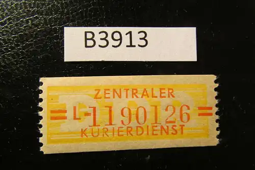 B3913 DDR ZKD B 17 L ** ND postfrisch