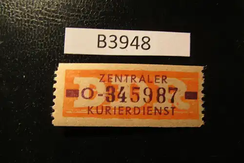 B3948 DDR ZKD B 22 O ** Original postfrisch