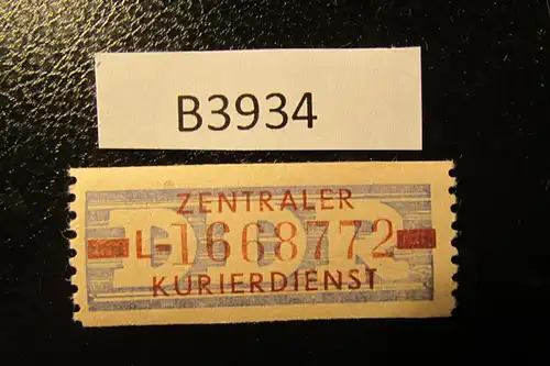 B3934 DDR ZKD B 20 L ** ND postfrisch