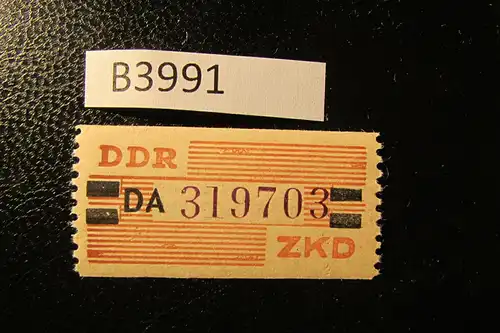 B3991 DDR ZKD B 29 DA ** ND postfrisch