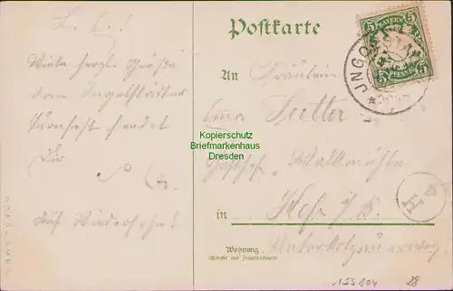 155804 AK Bayrisches Turnfest 1903 Ingolstadt Turnvater Jahn Prägekarte Germania