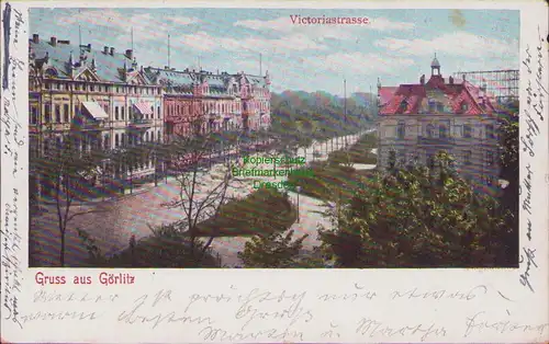 155736 AK Görlitz Victoriastrasse 1900
