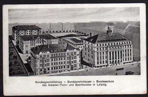68761 AK Leipzig Bundesgeschäftshaus Bundesschule Arbei