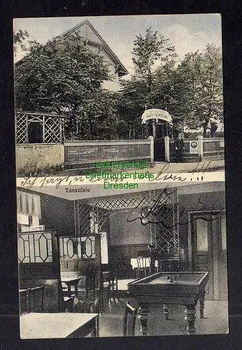 127420 AK Coswig i. S. Cafe Apfelstädt Konditorei Bäckerei um 1920 Amt Kötzschen