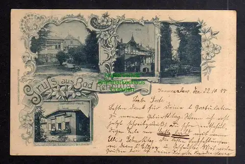 127480 AK Bad Rehburg 1898  Rehburg-Loccum Sanatorium Operations Haus Villa