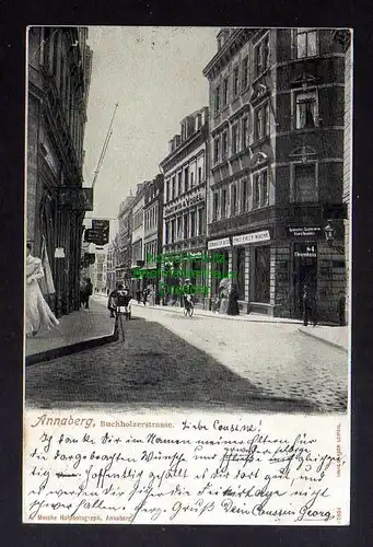 127623 AK Annaberg Buchholzerstrasse 1912 Geschäftshaus Hartwig & Vogel