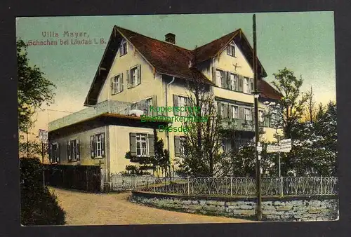 127663 AK Schachen Lindau Bodensee 1911Villa Mayer