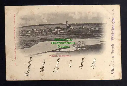 127648 AK Volkach Schwaben 1899