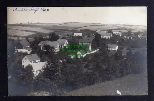 127045 AK Reinhardtsgrimma Fotokarte 1933 Ortsteil