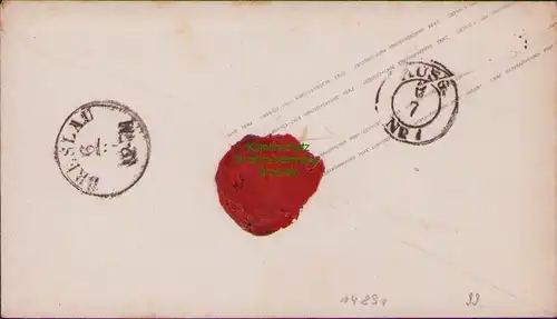 B14891 Preußen Ganzsache 2 Sgr. Pitschen Oberschlesien um 1860